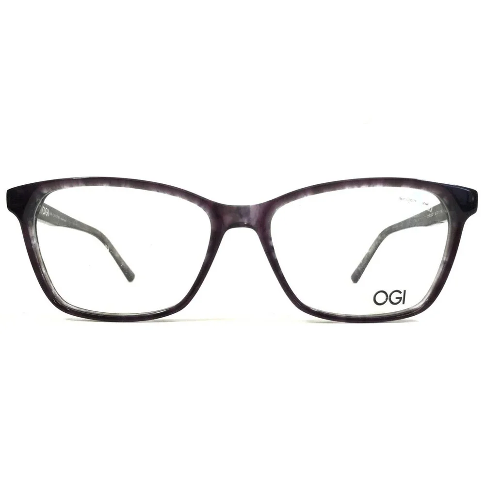 OGI Eyeglasses Frames 3138/2340 EVOLUTION Purple Tortoise Cat Eye 55-17-145